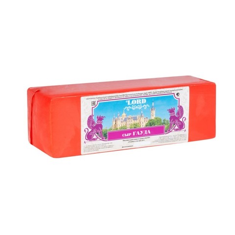 Сыр Гауда 45% GRAND LORD (БЕЛАРУСЬ) Цена указана за 1кг.