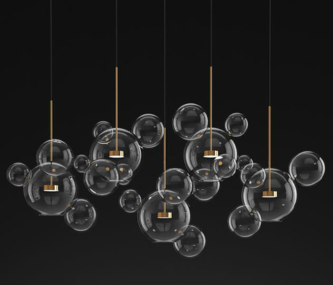 Люстра Balls Linear 30 Bubbles L150