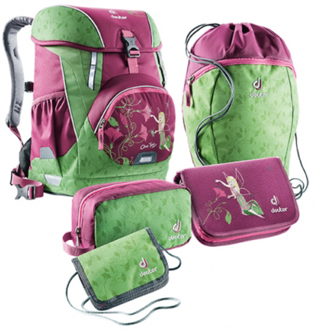 Картинка рюкзак школьный Deuter OneTwo Set 5 magenta fairytale - 1