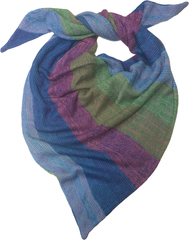 Косынка - шарф бактус - полосатая