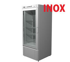 Шкаф холодильный Полюс Сarboma V560 С (стекло) INOX