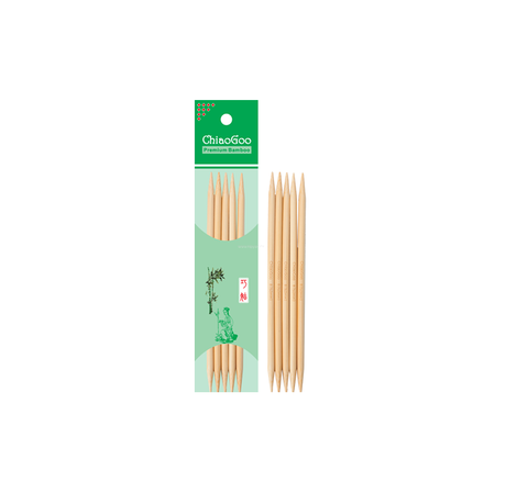 спицы чулочные бамбуковые 13 см 2,75 мм, ChiaoGood