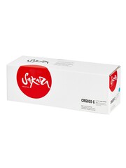 Картридж Sakura 055C (3015C002) для Canon LBP664Cx/ LBP663Cdw/ MF746Cx/ MF744Cdw/ MF742Cdw, голубой, 2100 к. (чип без счетчика копий)