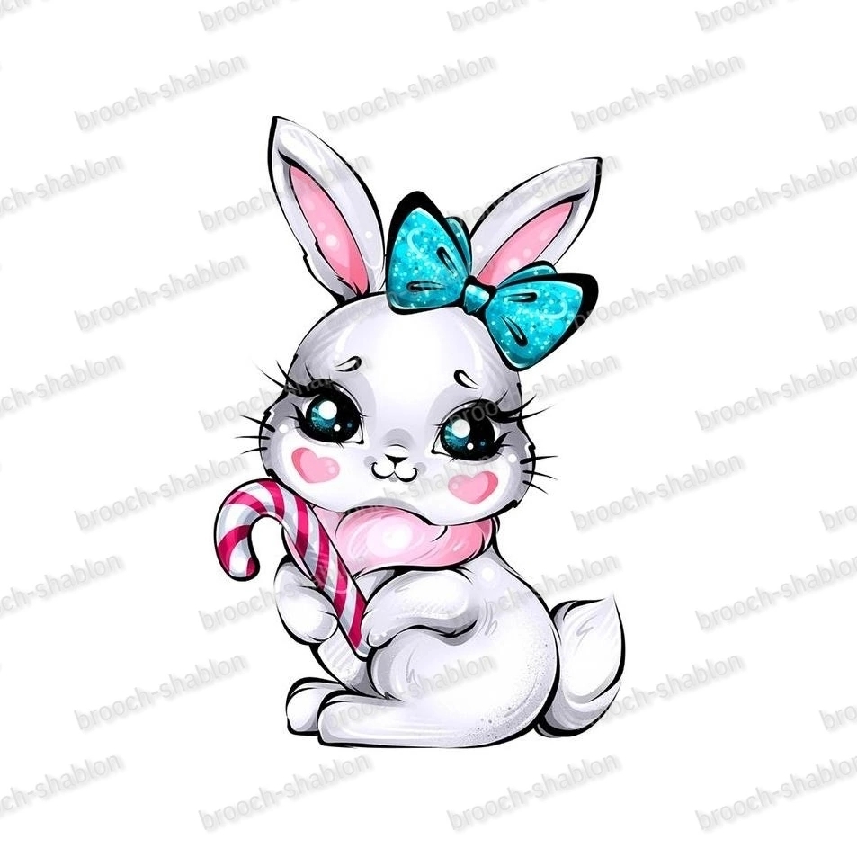 ШАБЛОН ЗАЙКА – купить за 72 ₽ | BROOCH-SHABLON