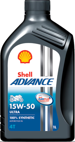 550053587 Shell Advance 4T Ultra 15W-50, 1L