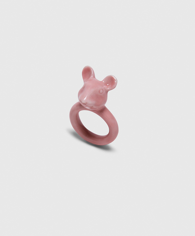 Кольцо PORCELAIN MOUSY PINK