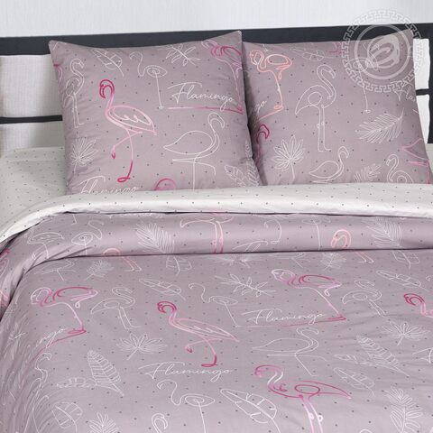 Комплект постельного белья Фламинго DE LUXE