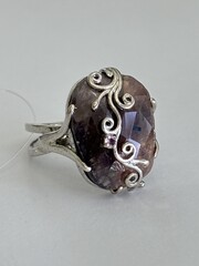 Сапфир М (кольцо из серебра)