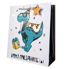 Пакет подарочный M вертикальный, 