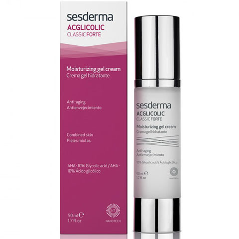 Sesderma ACGLICOLIC: Крем-гель увлажняющий с гликолевой кислотой для лица (CLASSIC FORTE Moisturizing Gel Cream)