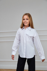 Блуза дл/р швейн. д/д DELORAS 63792C