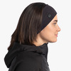 Картинка повязка Buff Headband Midweight Wool Solid Black - 5