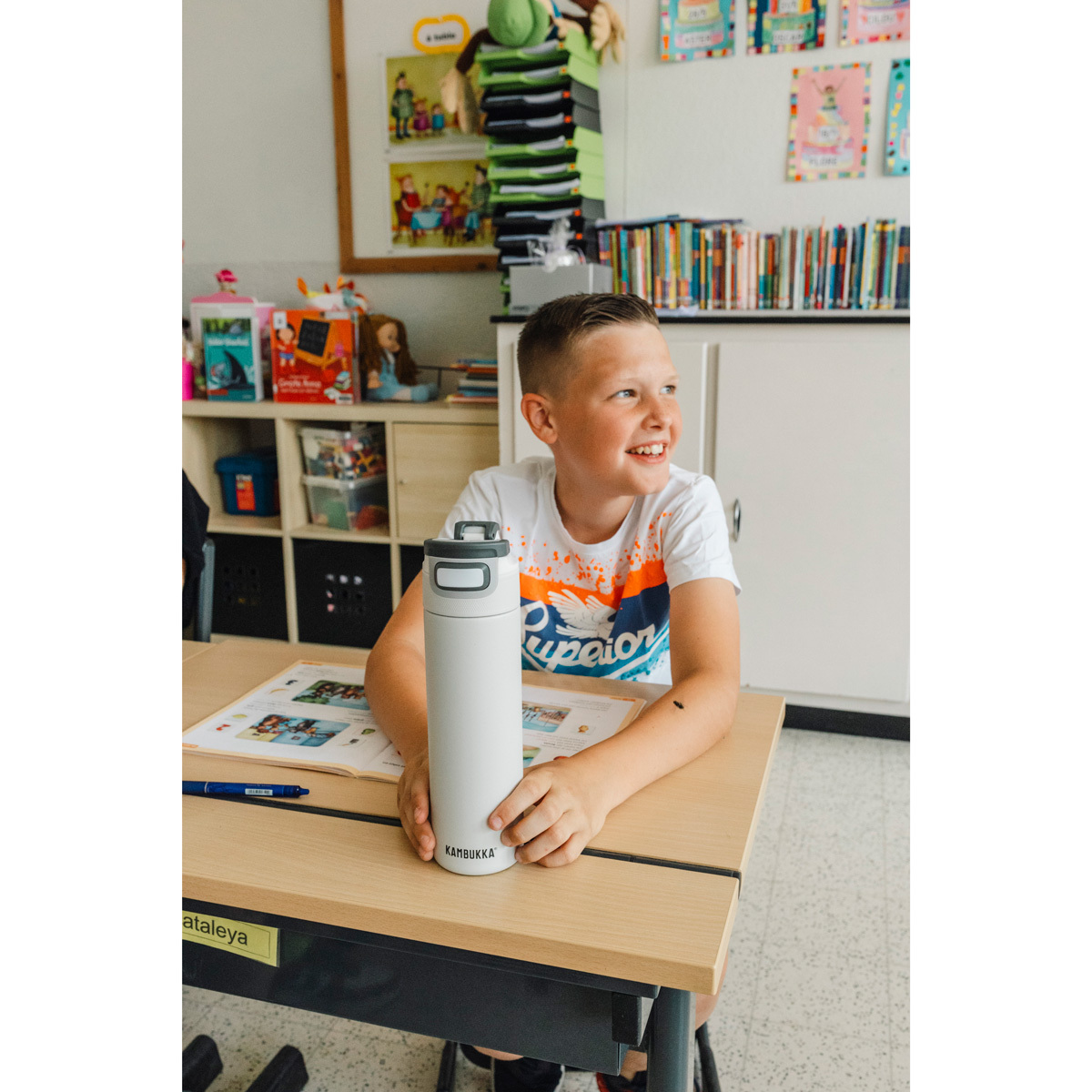 Термобутылка Elton (600 мл), Белый, арт. 11-03035 - фото 8