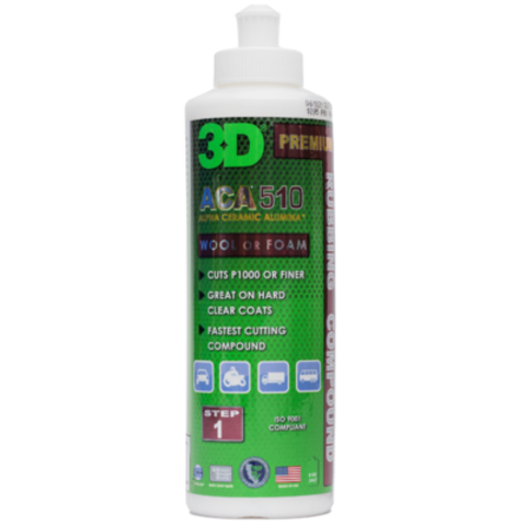 3D Режущая полировальная паста ACA 510 Rubbing Compound 0,237