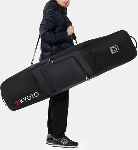 Картинка чехол для сноуборда Kyoto Sumo Roll khaki-purple - 10