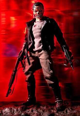 Фигурка Терминатор Т-800 Battle Damaged Hot Toys