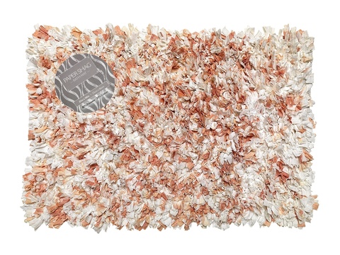 Коврик для ванной 53х86 Carnation Home Fashions Paper Shag Coral