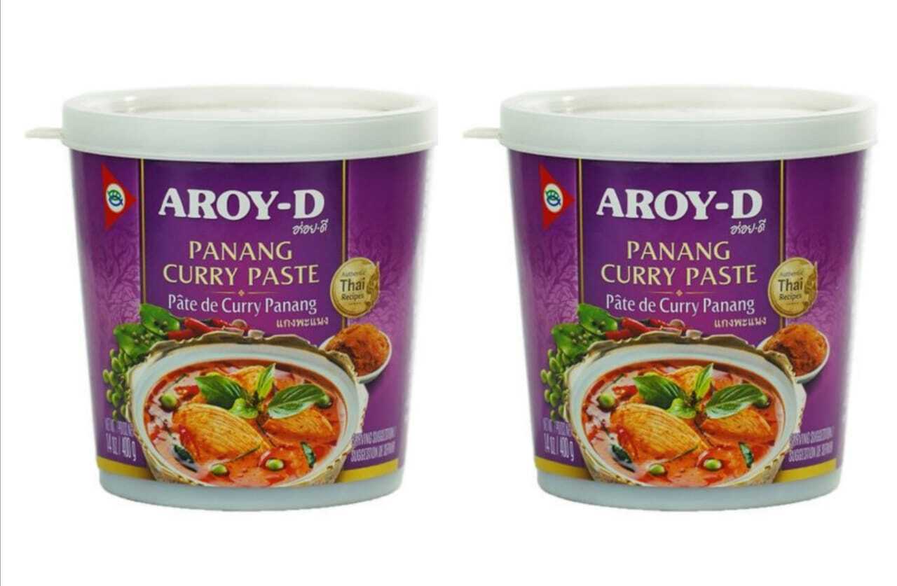 Aroy-D Panang curry paste Паста пананг, 400 г, 2 шт купить по низкой цене  на STORRO.RU