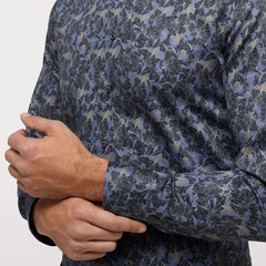 Сорочка Eterna Slim Fit 4077-F182-18 с богатым принтом