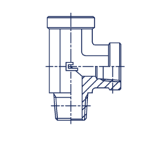 Штуцер FSLC NPT 1/4" CAST