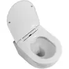 Унитаз подвесной BelBagno Uno 2.1 BB7006CHR+SC безободковый 36x48.5x33 см, с сиденьем дюропласт