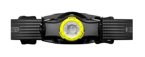 Фонарь налобный Led Lenser MH3, чёрный/желтый, светодиодный, 200lx AAx1 (502149)