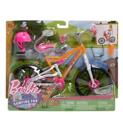 Велосипед Барби (шлем, очки, бутылка для воды)
