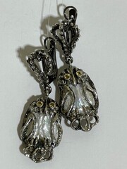 Совята (серьги из серебра)