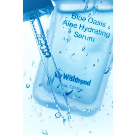 By Wishtrend Blue oasis aloe hydrating serum Сыворотка увлажняющая с экстрактом алое