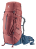 Картинка рюкзак туристический Deuter Aircontact X 70+15 SL Redwood-Ink - 1