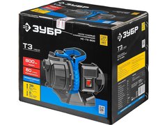 ЗУБР  800 Вт, поверхностный (садовый) центробежный насос, Профессионал (НС-Т3-800)