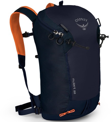 Картинка рюкзак туристический Osprey Mutant 22 Blue Fire - 1