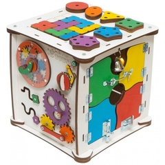 Evo Toys Кубик развивающий Семицветик Макси со светом  30х30х30 см (ET-BK-01-01)
