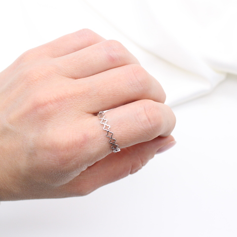 Кольцо quatrefoil