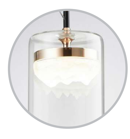 Подвесной светодиодный светильник Arte Lamp IDILLIO A2306SP-6GO