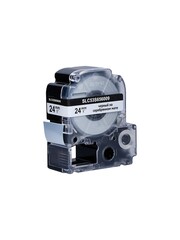 Кассета с лентой S'OK by Sakura Printing C53S656009 (LK-6SBE) для Epson  LW700, LW600P, LW1000P, Z700, Z800, черный на серебрянном мате, 24мм, 8м, матовая