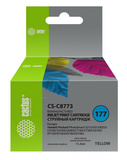 Картридж струйный Cactus CS-C8773 №177 желтый (11.4мл) для HP PS 3213, 3313, 8253, C5183, C6183, C6283, C7183, C7283, C8183, D7163, D7263, D7363, D7463