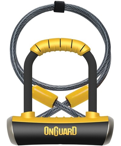 Картинка замок велосипедный OnGuard Pitbull DT 90 x 140mm - 1