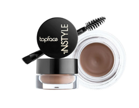 Topface Instyle Подводка гелевая для бровей водостойкая тон 02 Eyebrow gel темно-серый - PT551 4г