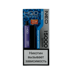 Одноразовая электронная сигарета HQD Neo 15000 - Виноградный Энергетик (15000 затяжек)