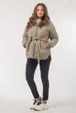 Демисезонная куртка для беременных 17803 шалфей