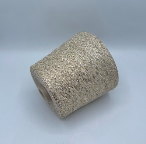 Vimar (пр.Италия),art.Polis, 530м/100гр. 48% Полиэстер, 52% Полиамид,цвет- Бежевый+люрекс, арт.36254