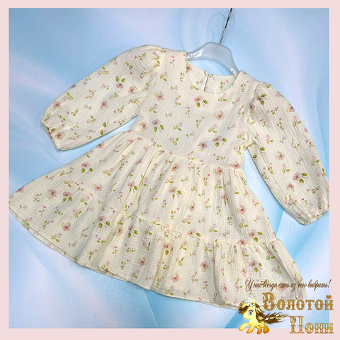 Платье хл/муслин д (4-7) 251220-R2101