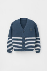 кардиган  для мальчика  КВ 30153/джинс