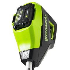Триммер Greenworks GD60BCBK4 60V (40см) аккумуляторный, с АКБ 4 А/ч и ЗУ