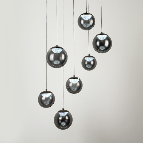 Подвесной светодиодный светильник Modelux ML.2338.7 BK