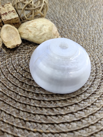 Плафон сферический тюльпан на резьбе/ D5cм, H6см. Пластик