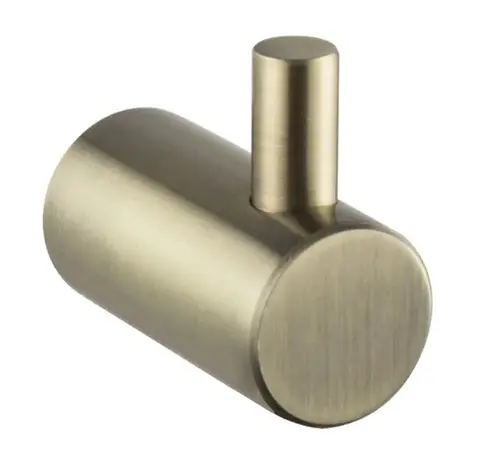 Крючок одинарный HAIBA HB8405-4 бронза