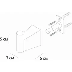 Крючок одинарный Fixsen Trend Gold, FX-99005