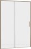 Aquanet AE65-N140-GBT AE65-N140-GBT Pleasure Evo, Дверь в нишу 1400 мм, зол.браш.никель/прозр. Easy Clean (352427)